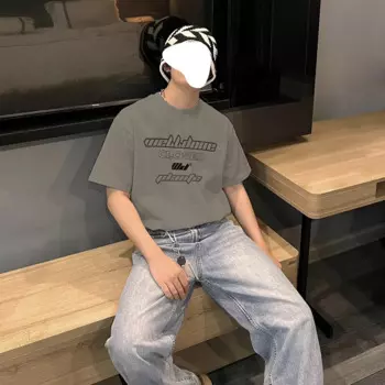 Мужская спортивная футболка с коротким рукавом, 2 цвета