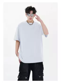 Мужская спортивная футболка с коротким рукавом, 4 цвета