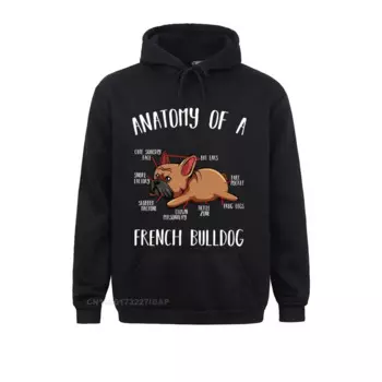 Мужская толстовка с рисунком французского бульдога