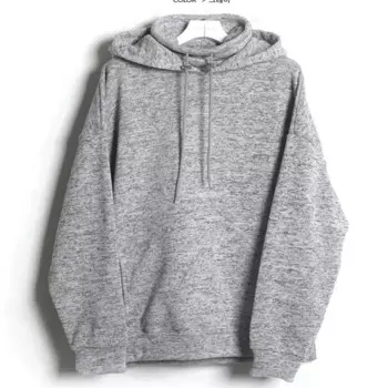 Мужская толстовка Весна-Осень новинка Молодежная Повседневная однотонная простая Толстовка большого размера в студенческом стиле