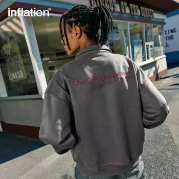 Мужская винтажная куртка-бомбер из искусственной замши