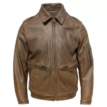 Мужская винтажная летная куртка из воловьей кожи, размеры до 5XL