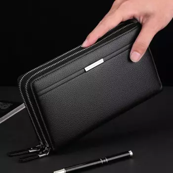 Мужская вместительная ручная сумка, модный персонализированный кошелек, многофункциональная сумка для телефона