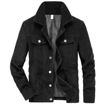 Мужская замшевая куртка, летные пальто, мотоциклетная одежда, осенняя винтажная кожаная замшевая куртка, мужские куртки-бомберы 2024