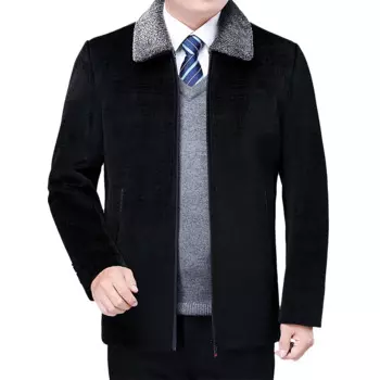 Мужская зимняя теплая куртка, верхняя одежда, пальто