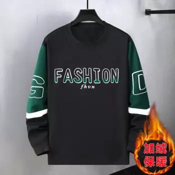 Мужская зимняя толстая свободная повседневная модная теплая куртка с круглым вырезом в стиле пэчворк с надписью больших размеров, плюшевая толстовка с капюшоном 175 кг 10XL 11xl