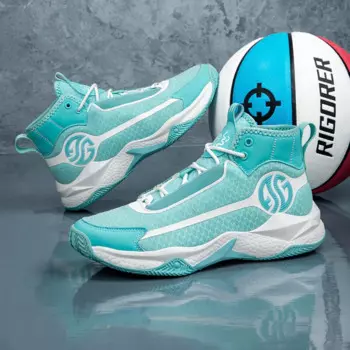 Мужские баскетбольные туфли больших размеров 39-47, синие мужские спортивные тренировочные баскетбольные кроссовки, нескользящие спортивные тренировочные туфли для спортзала и фитнеса