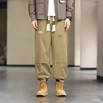 Мужские брюки для бега в стиле хип-хоп, уличная одежда, спортивные брюки, тактические высококачественные мужские брюки-карго, мужские брюки большого размера