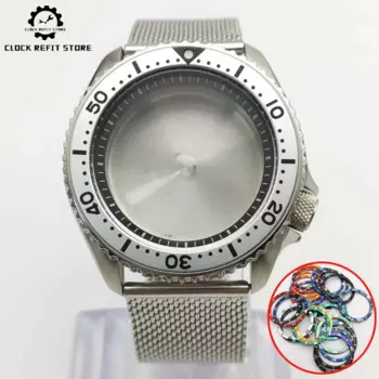 Мужские часы, аксессуары для часов, водонепроницаемые ремешки из нержавеющей стали для часов NH35 и NH36