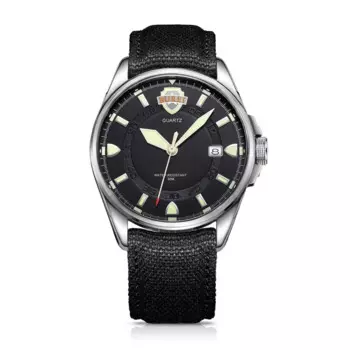 Мужские часы BUREI, модные повседневные Черные кварцевые часы, мужские уникальный циферблат, спортивные военные водонепроницаемые мужские часы, мужские часы