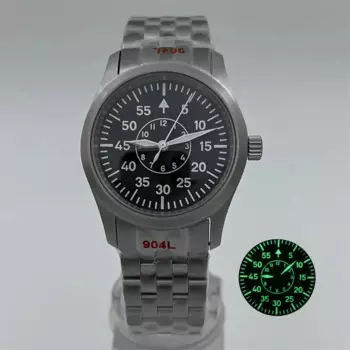 Мужские часы для дайвинга NH35, черные, белые, зеленые часы с ультразеленым светящимся стеклом с микрокуполом и сапфировым стеклом, ремешок из нержавеющей стали, 36 мм, 39 мм