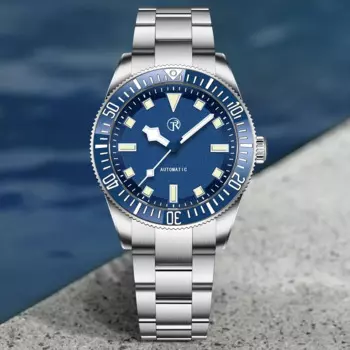 Мужские часы Rollstimi, новинка 2024, автоматические часы для мужчин, деловые механические наручные часы NH35, светящийся циферблат, водонепроницаемые часы для мужчин