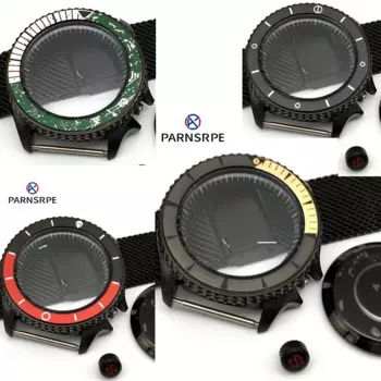 Мужские часы с ремешком из нержавеющей стали, 42 мм