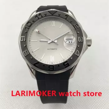 Мужские часы с римскими цифрами, 41 мм, NH35A