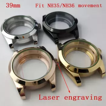 Мужские часы с сапфировым стеклом, 39 мм