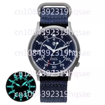 Мужские часы T2566, оптовая продажа, водонепроницаемые Модные кварцевые часы, нейлоновый ремешок для наручных часов, сильный свет