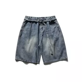 Мужские джинсовые шорты, лето 2024