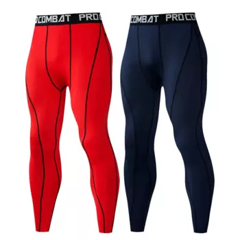 Мужские компрессионные брюки, быстросохнущая спортивная одежда, колготки для бега, мужские леггинсы, спортивные штаны для фитнеса и тренировок