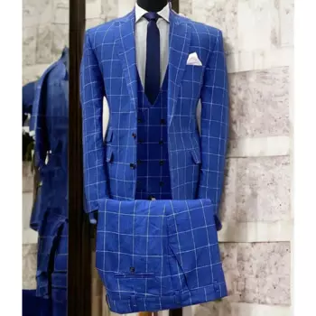 Мужские костюмы (куртка + брюки + жилет)