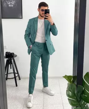 Мужские костюмы, тонкие свадебные пиджаки, модный костюм жениха, летний деловой костюм для выпускного вечера, элегантный дизайн, брюки, пальто, костюм из 2 предметов