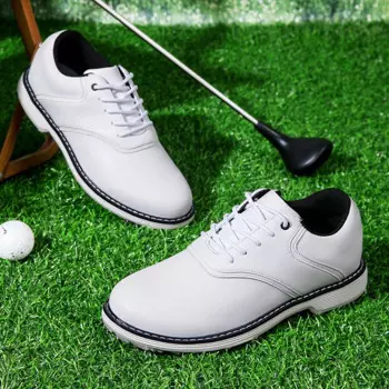 Мужские кожаные кроссовки для гольфа, большие размеры 39-47