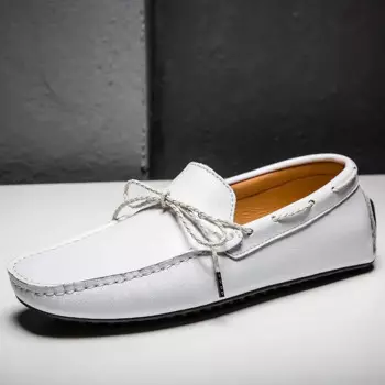 Мужские Кожаные слипоны Tods Lofter, летняя повседневная обувь из воловьей кожи для вождения, 2023