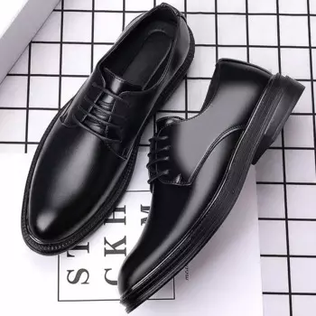 Мужские кожаные туфли в британском стиле