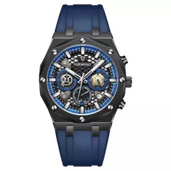 Мужские кварцевые часы с хронографом, 42 мм