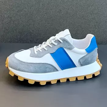 Мужские летние кроссовки из натуральной кожи Forrest Gump