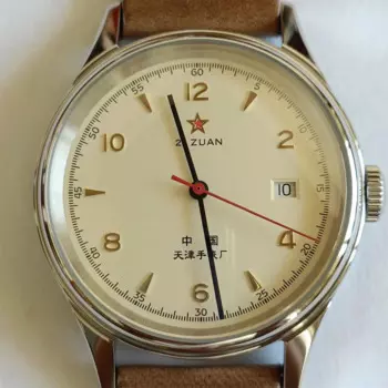 Мужские механические часы Pilot Tianjin ST19 с сапфировым стеклом и большим циферблатом, водонепроницаемые мужские часы, 1963