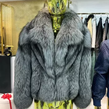 Мужские меховые куртки, пальто из натурального лисьего меха, мужская куртка из натурального лисьего меха, 2024, зимние теплые меховые куртки