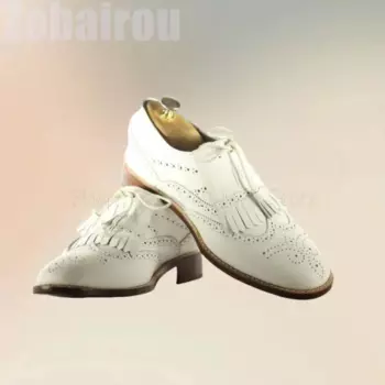 Мужские мокасины ручной работы, с кисточками, без застежки