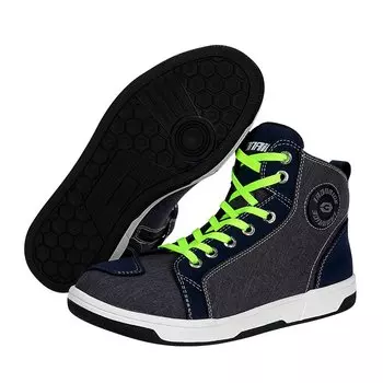 Мужские мотоциклетные ботинки, непромокаемая повседневная обувь для езды по дорогам, Всесезонная мотоциклетная обувь