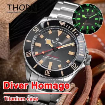 Мужские наручные часы с сапфировым стеклом, 39 мм