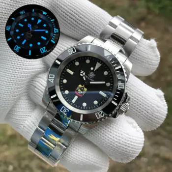 Мужские наручные часы STEELDIVE, роскошные мужские автоматические механические часы, спортивные водонепроницаемые наручные часы 200 м, светящиеся часы C3 NH35