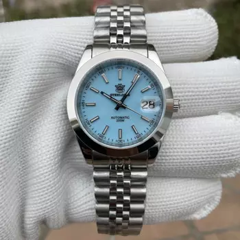 Мужские наручные часы STEELDIVE SD1934, полностью автоматические механические часы с многоцветным циферблатом, часы NH35, швейцарские светящиеся водонепроницаемые часы 200 м