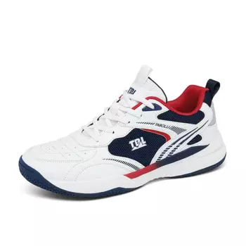 Мужские Нескользящие кроссовки для бадминтона, Профессиональные уличные кеды для спортзала, тенниса, синие, Нескользящие, для настольного тенниса