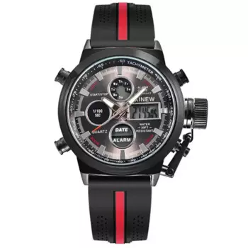 Мужские Оригинальные дизайнерские часы, модные многофункциональные спортивные электронные часы с резиновым ремешком Montres de Brand de Luxe