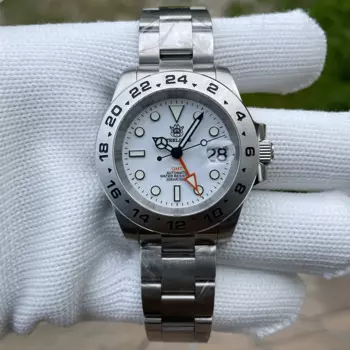 Мужские полностью автоматические механические часы STEELDIVE SD1992 с многоцветным циферблатом, часы NH34, швейцарские светящиеся водонепроницаемые часы 300 м