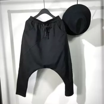 Мужские повседневные брюки-шаровары, до щиколотки