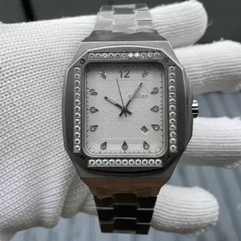 Мужские Роскошные часы STEELDIVE прямоугольные автоматические механические наручные часы 20ATM водонепроницаемый C3 светящийся сапфир NH35