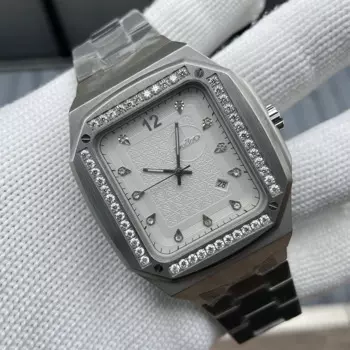 Мужские Роскошные часы STEELDIVE винтажные прямоугольные автоматические механические наручные часы 20ATM водонепроницаемые C3 светящиеся сапфировые NH35