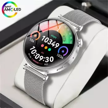 Мужские Смарт-часы MAOYUAN, экран 2024 дюйма, AMOLED, HD, Bluetooth, IP68