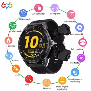 Мужские Смарт-часы с гарнитурой, 2 в 1