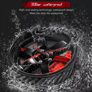 Мужские спортивные часы с ремешком из нержавеющей стали