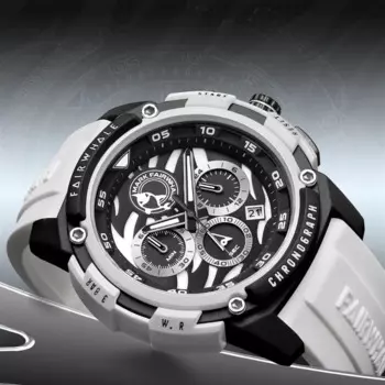 Мужские Спортивные кварцевые наручные часы с силиконовым ремешком