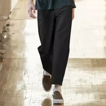 Мужские свободные 9-точечные зауженные брюки Harun, Новинка лета 2022, модные индивидуализированные повседневные брюки с боковой прострочкой