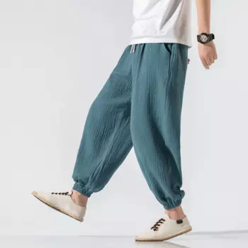 Мужские свободные брюки в стиле ретро