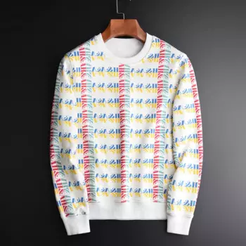 Мужские толстовки из 100% хлопка, роскошные мужские толстовки с круглым воротником и принтом из сплава, Мужская Весенняя Толстовка размером 3XL, 4XL