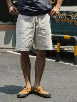 Мужские Винтажные шорты в елочку Bronson Mfg USN HBT